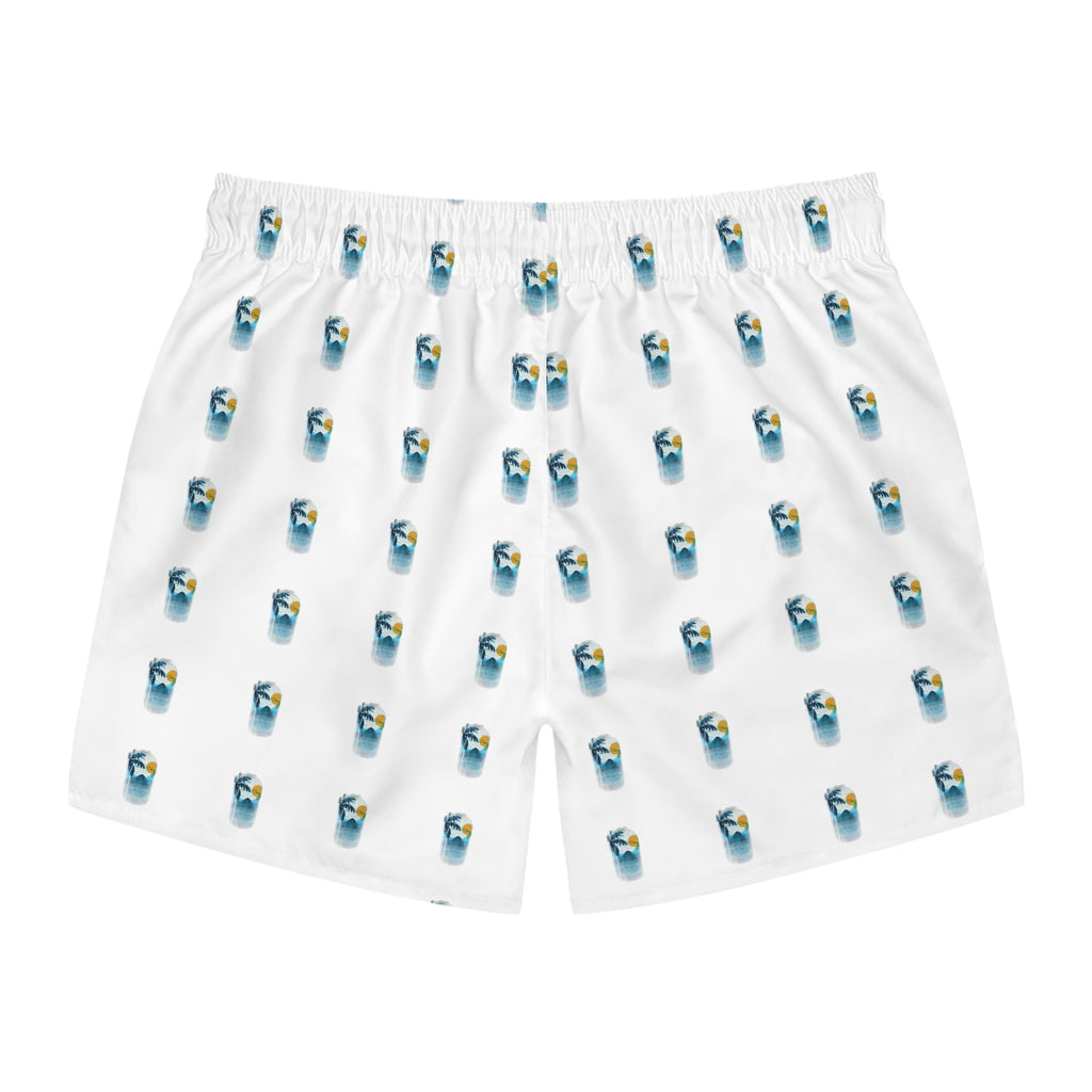 Swim Trunks Tiny VacationVibes at Blue Pattern