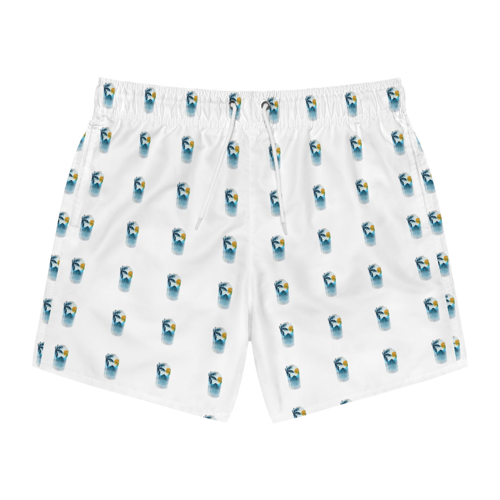 Swim Trunks Tiny VacationVibes at Blue Pattern