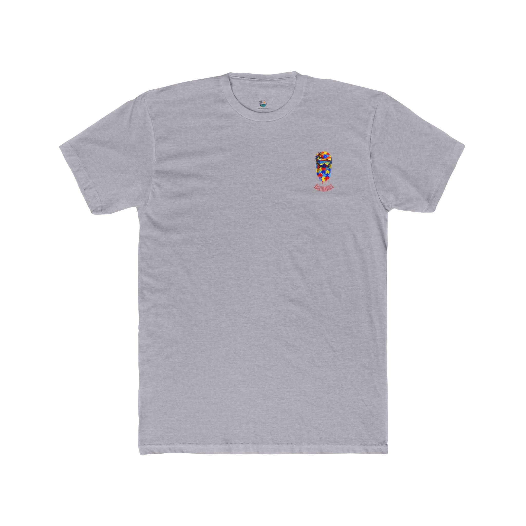 Unisex Autism Awareness Puzzle Mask Tee — Colorful Support T-Shirt