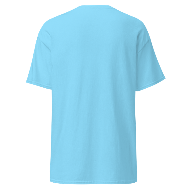 Everyday T-Shirt Single Print- Sky Blue