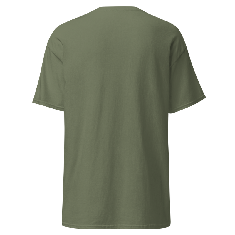 Everyday T-Shirt Single Print- Military Green