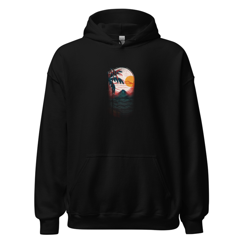 Everyday Hoodie Single Print-Black