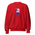 Everyday Sweatshirt Single Print-Red