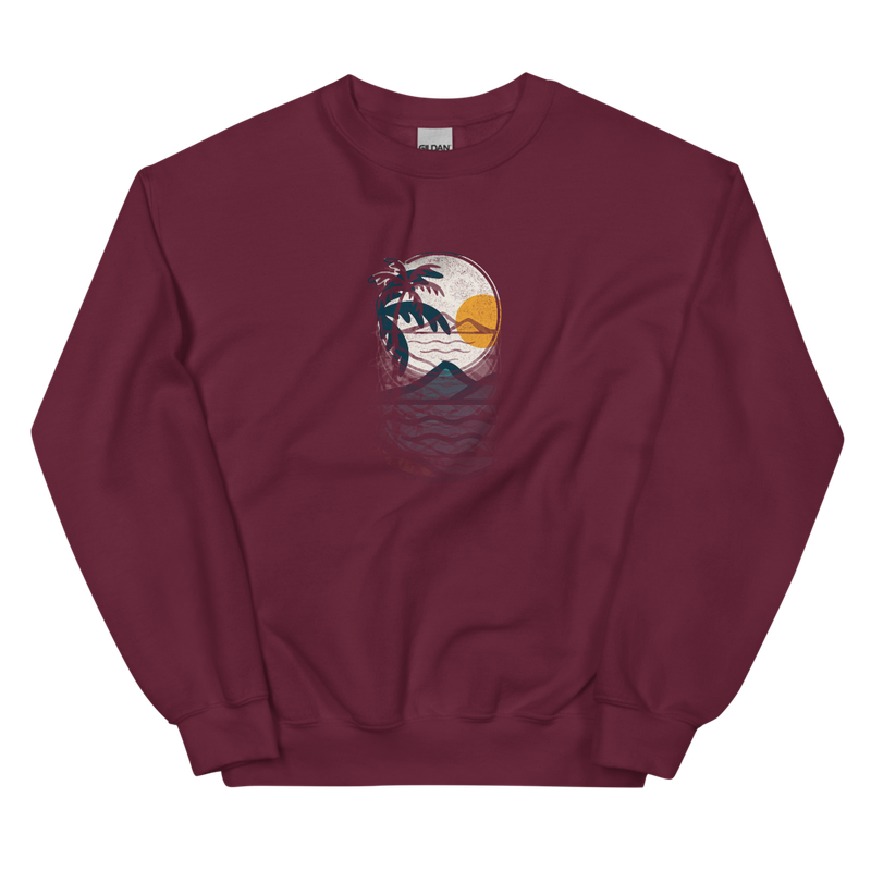 Everyday Sweatshirt-Dark Red