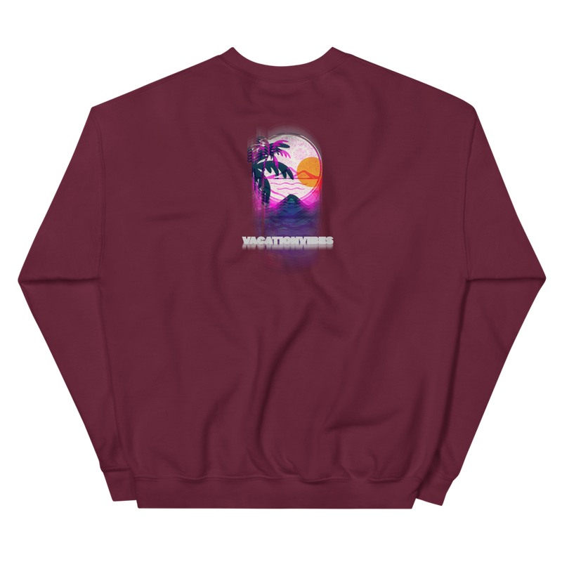 Everyday Sweatshirt-Dark Red