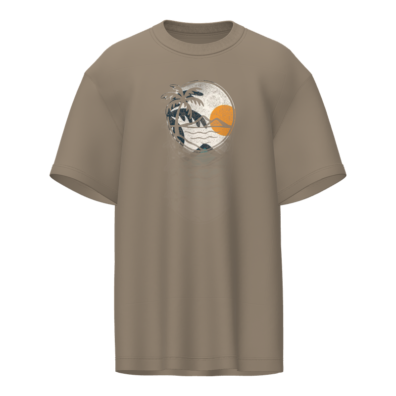 Luxury Boxy T-Shirt - Beige