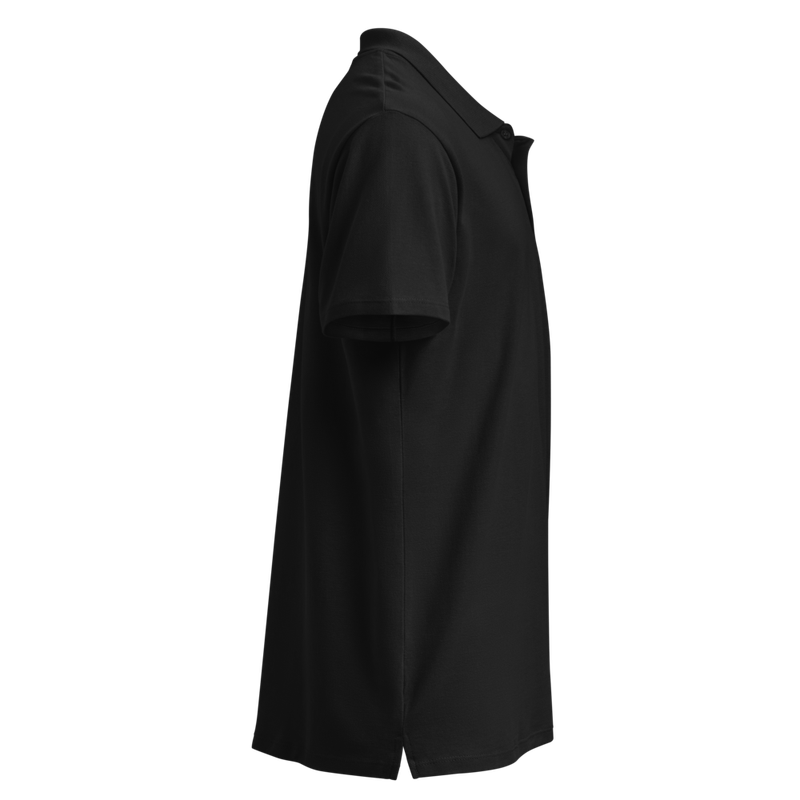 Premium Pique Polo Shirt - Black