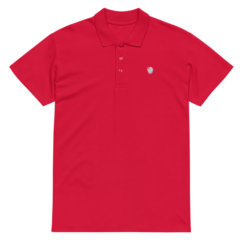 Premium Pique Polo Shirt - Red