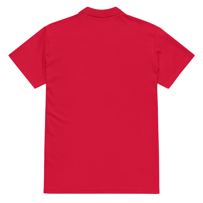 Premium Pique Polo Shirt - Red