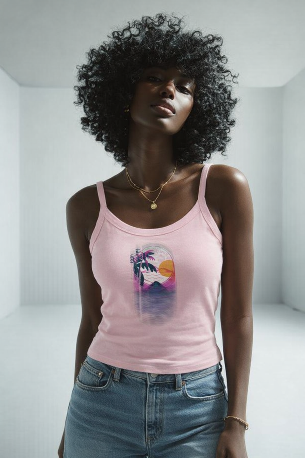 Women's Tank Top - Pink