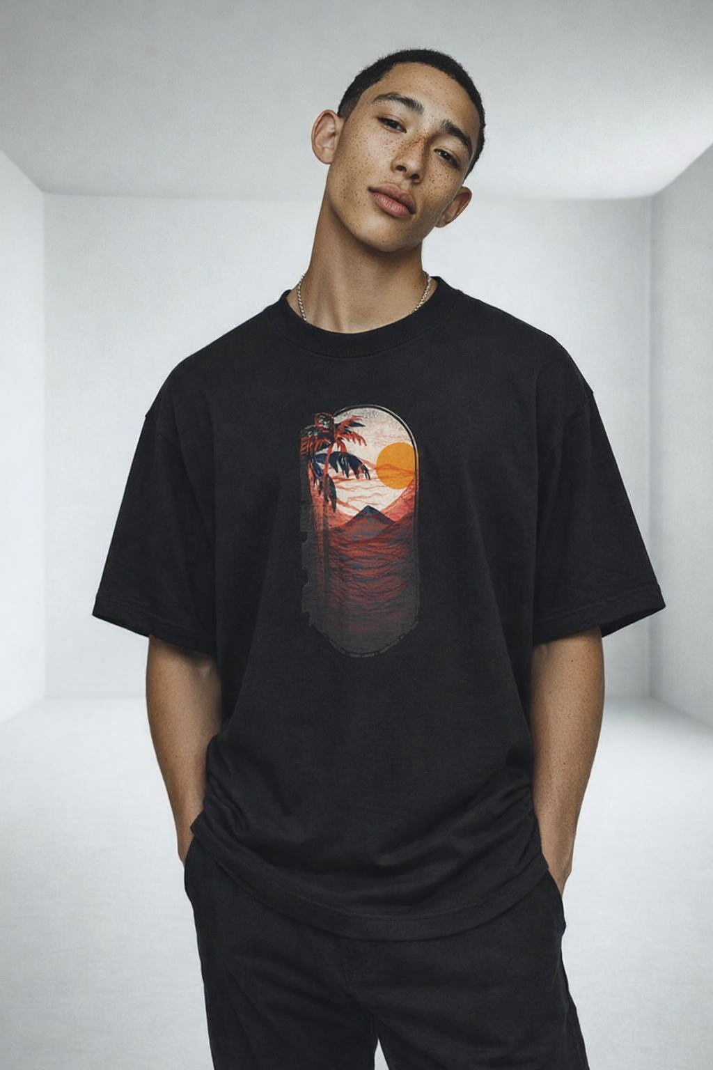 Luxury Boxy T-Shirt - Black