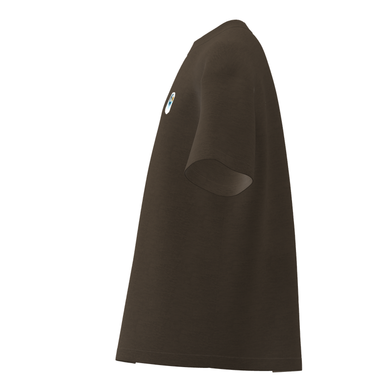 Luxury Oversized T-Shirt - Brown