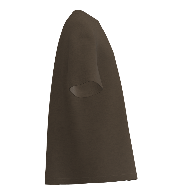 Luxury Oversized T-Shirt - Brown