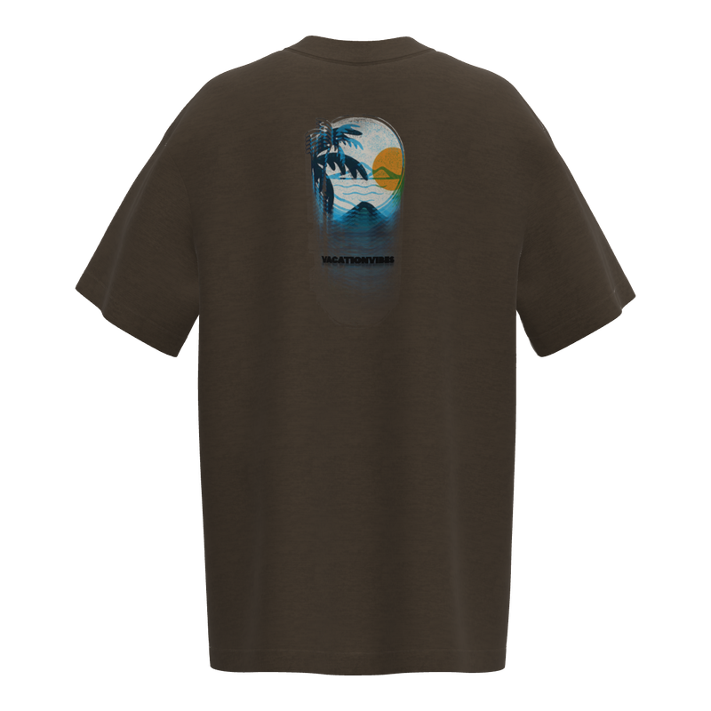 Luxury Oversized T-Shirt - Brown