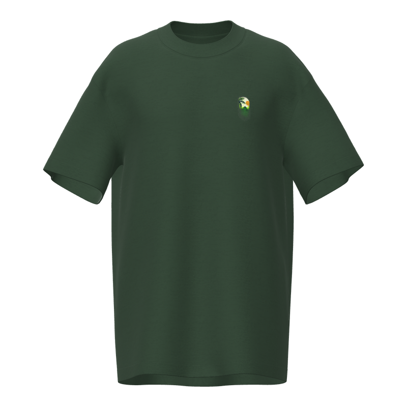 Luxury Oversized T-Shirt - Cactus Green