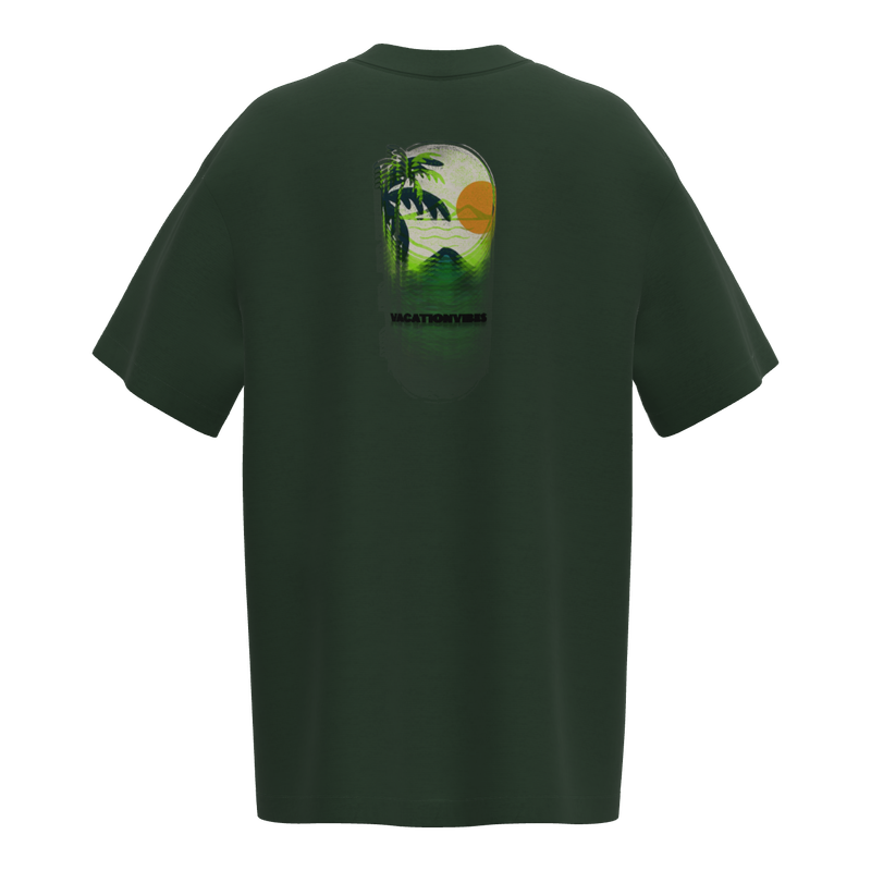 Luxury Oversized T-Shirt - Cactus Green