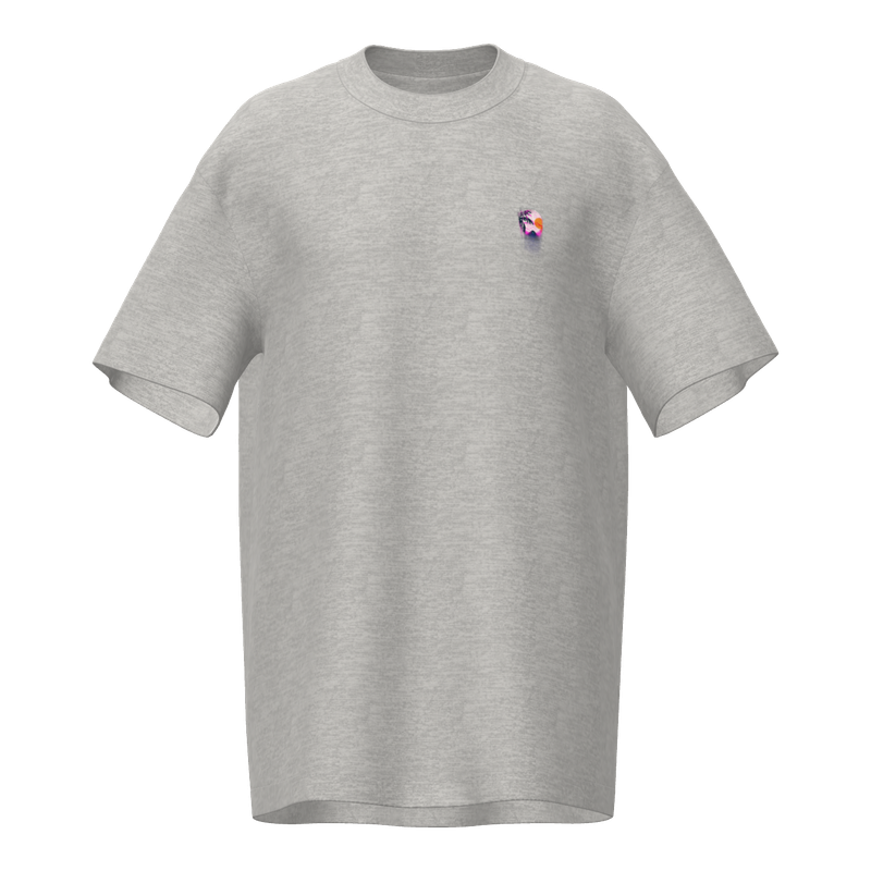 Luxury Oversized T-Shirt - Heather Grey