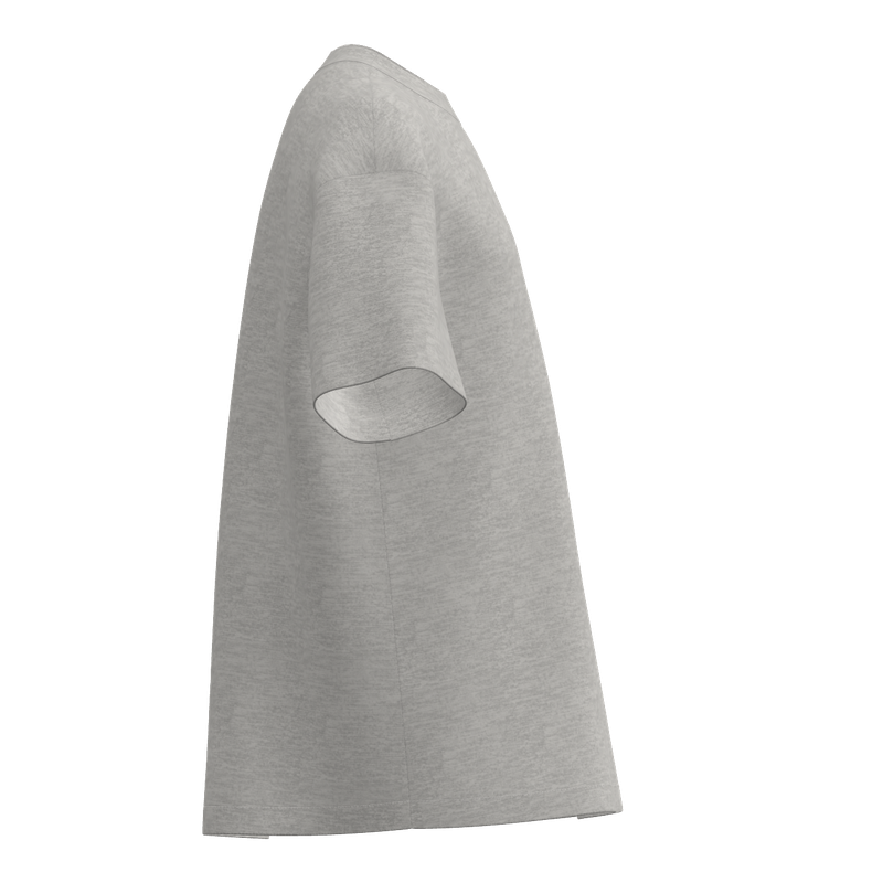 Luxury Oversized T-Shirt - Heather Grey