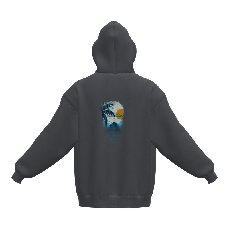 Luxury Oversized Hoodie - Carbon Grey