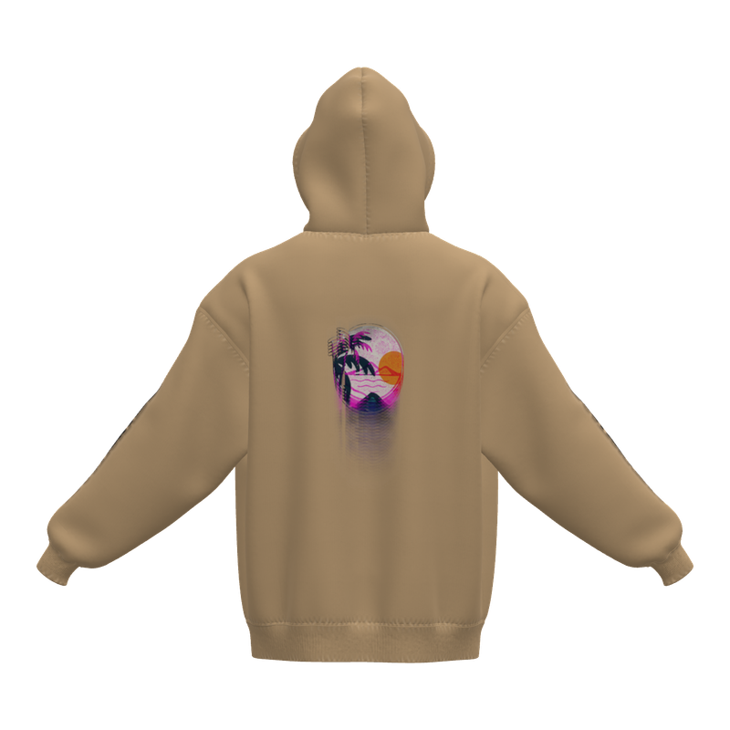 Luxury Oversized Hoodie - Desert Sand