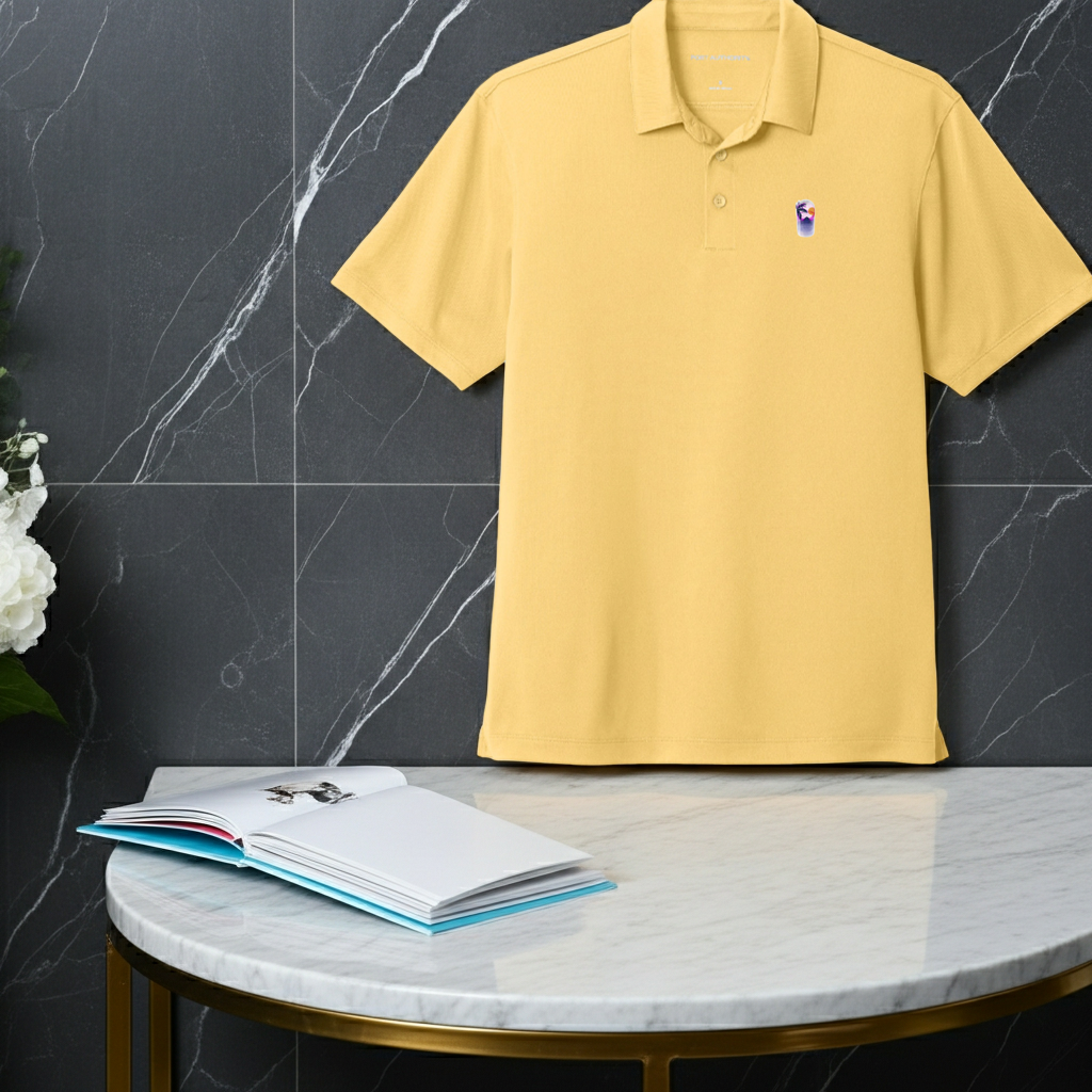 Men's Polos VacationVibes Authority Fushia