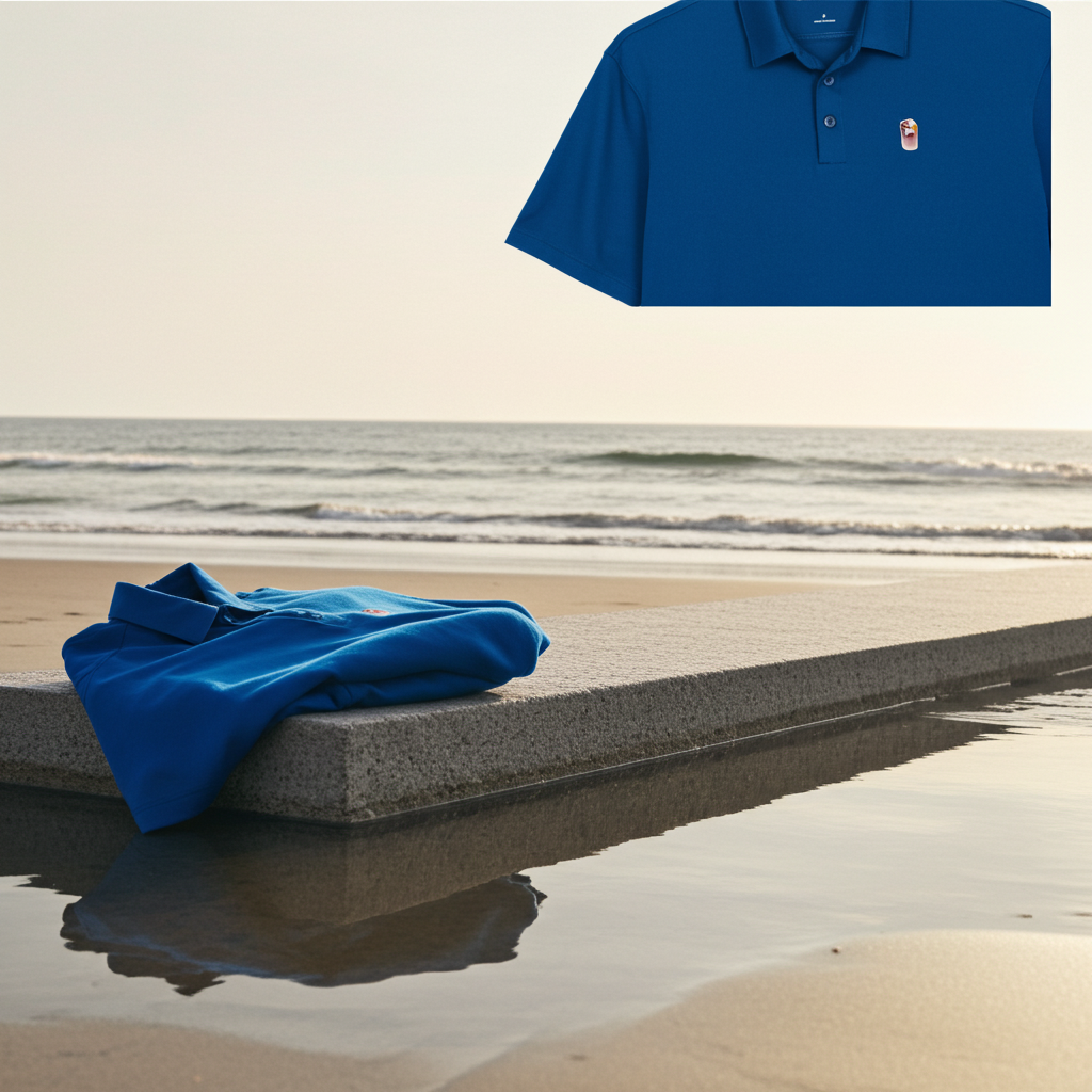 Men's Polos VacationVibes Authority at Red