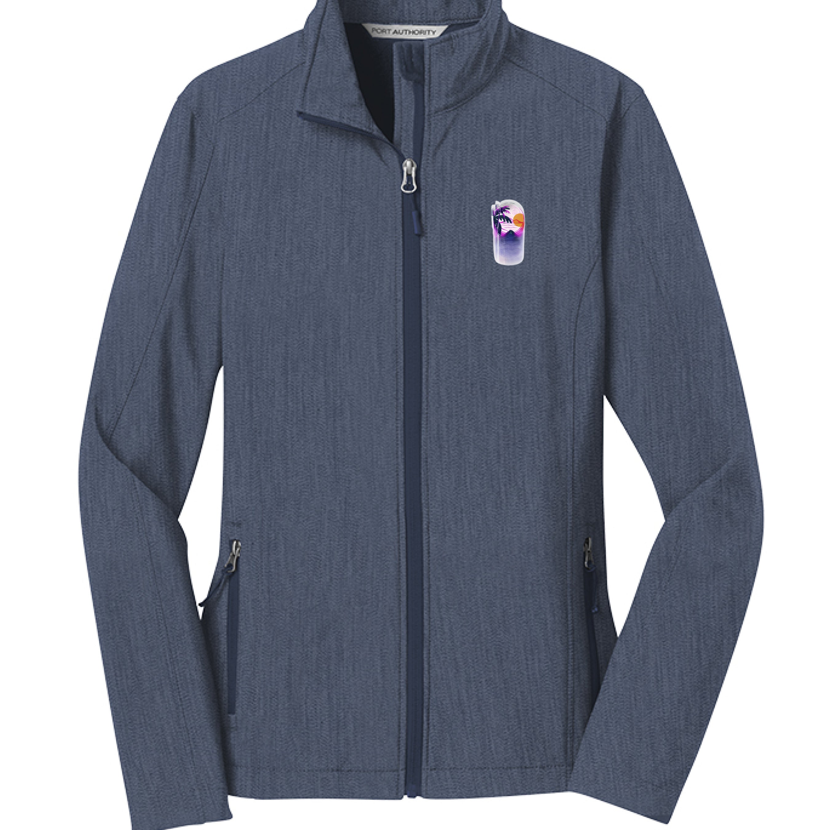 Navy Heather - FRONT