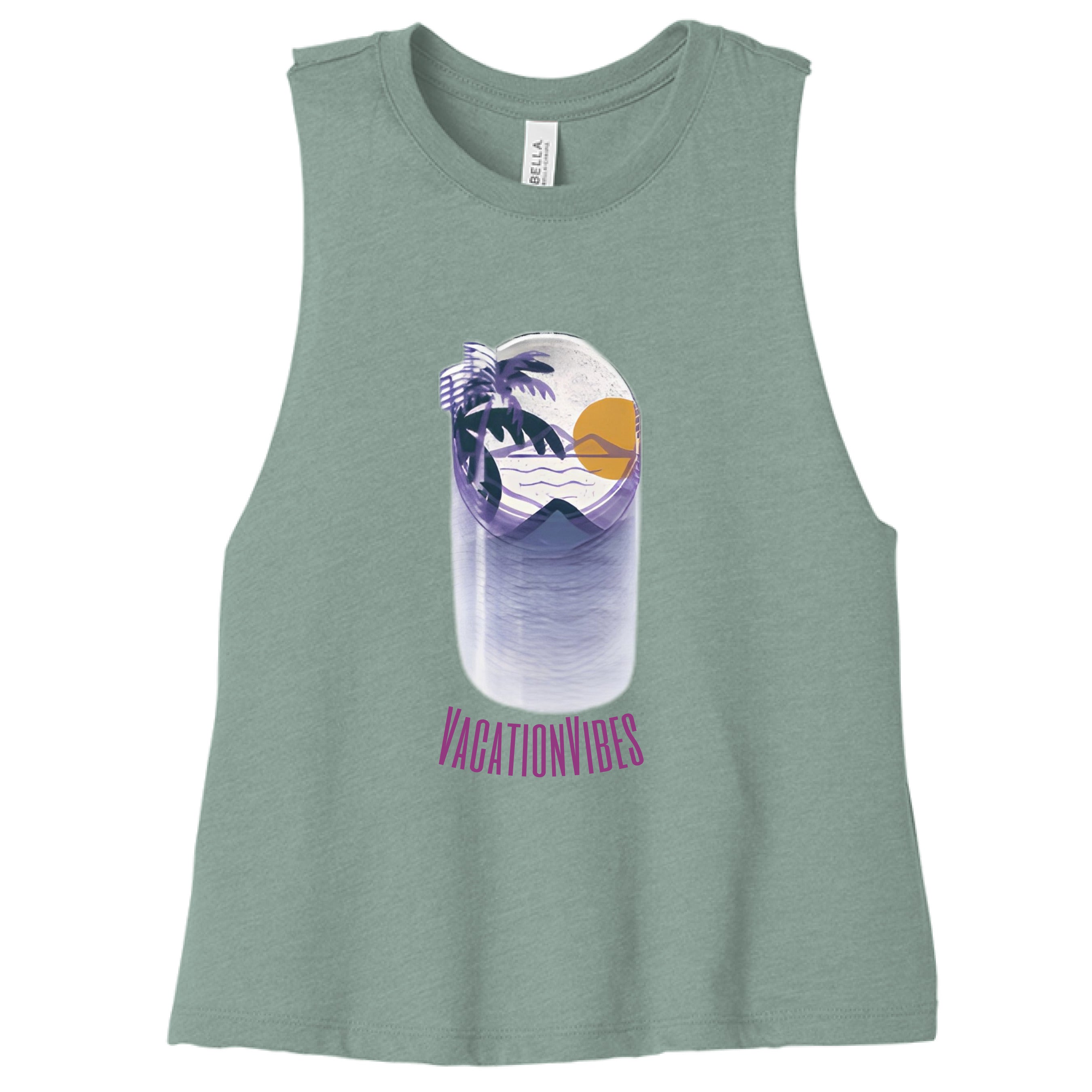 Heather Dusty Blue - FRONT