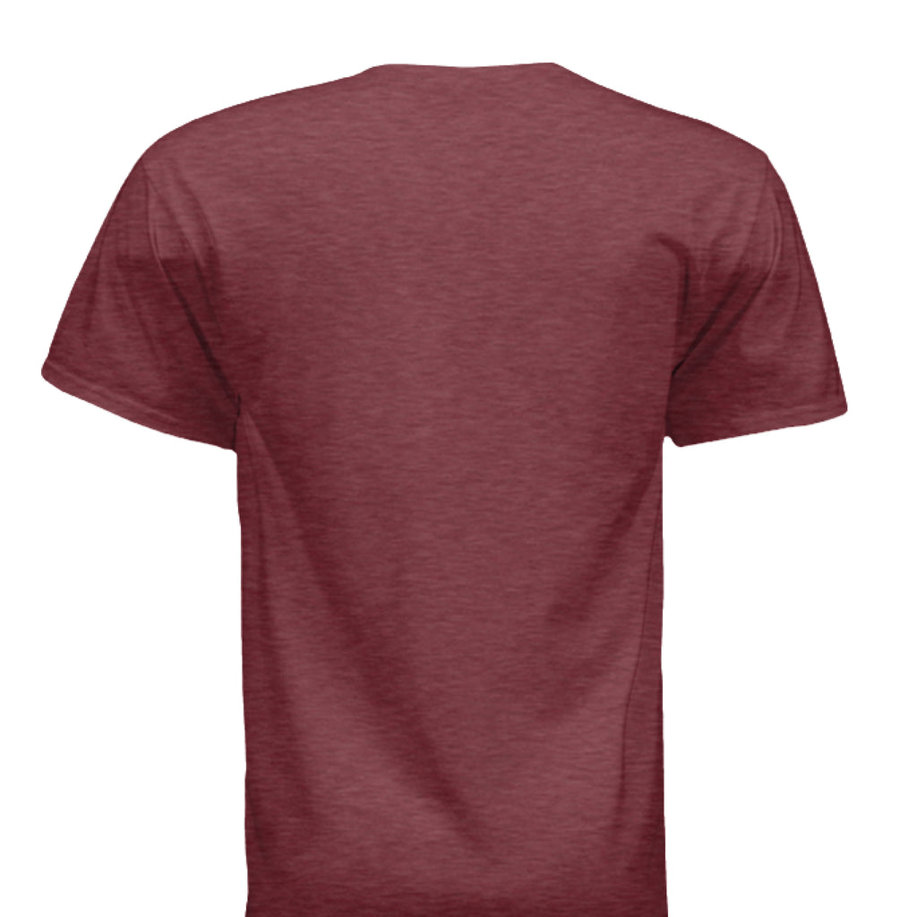 MAROON TRIBLEND - BACK