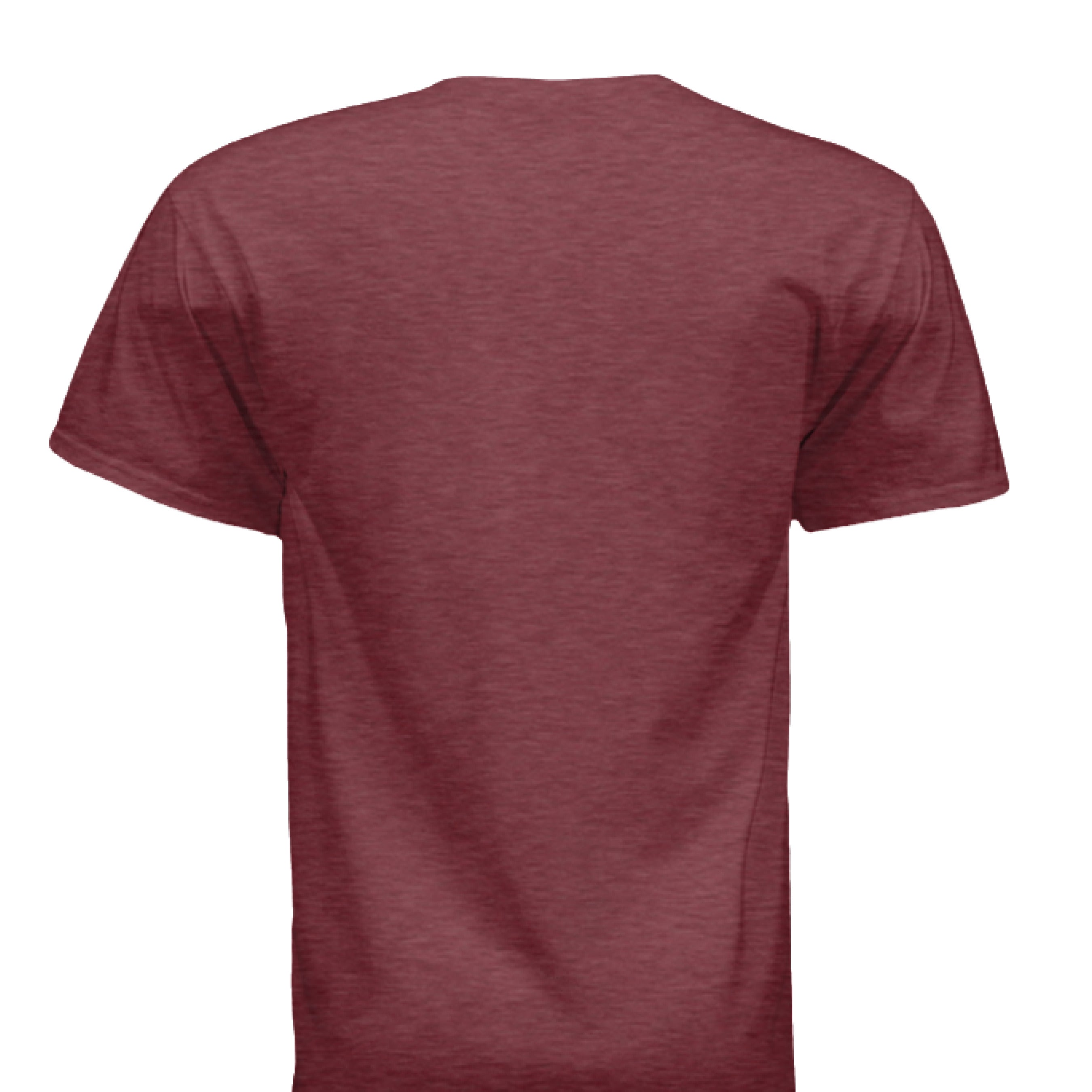 MAROON TRIBLEND - BACK