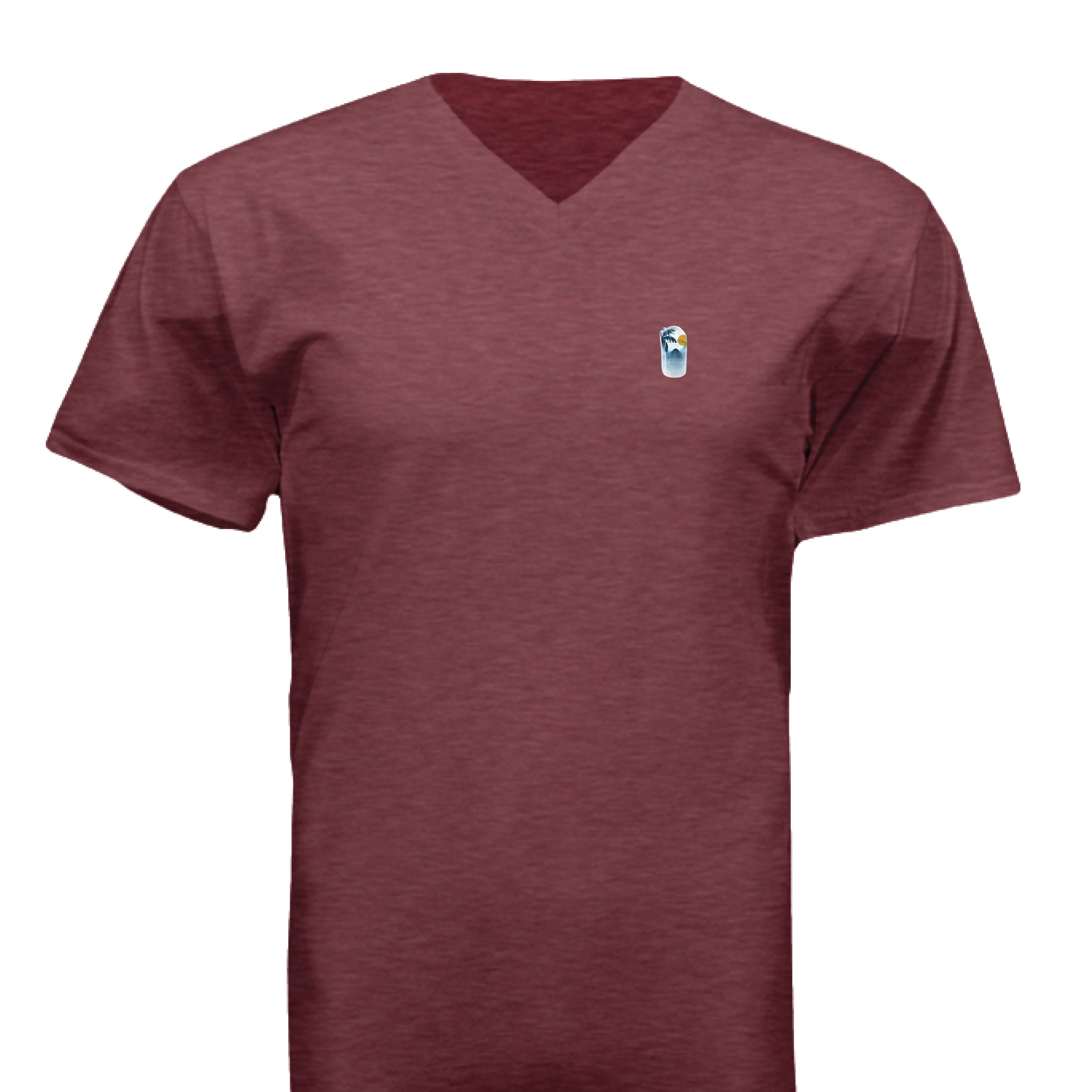 MAROON TRIBLEND - FRONT