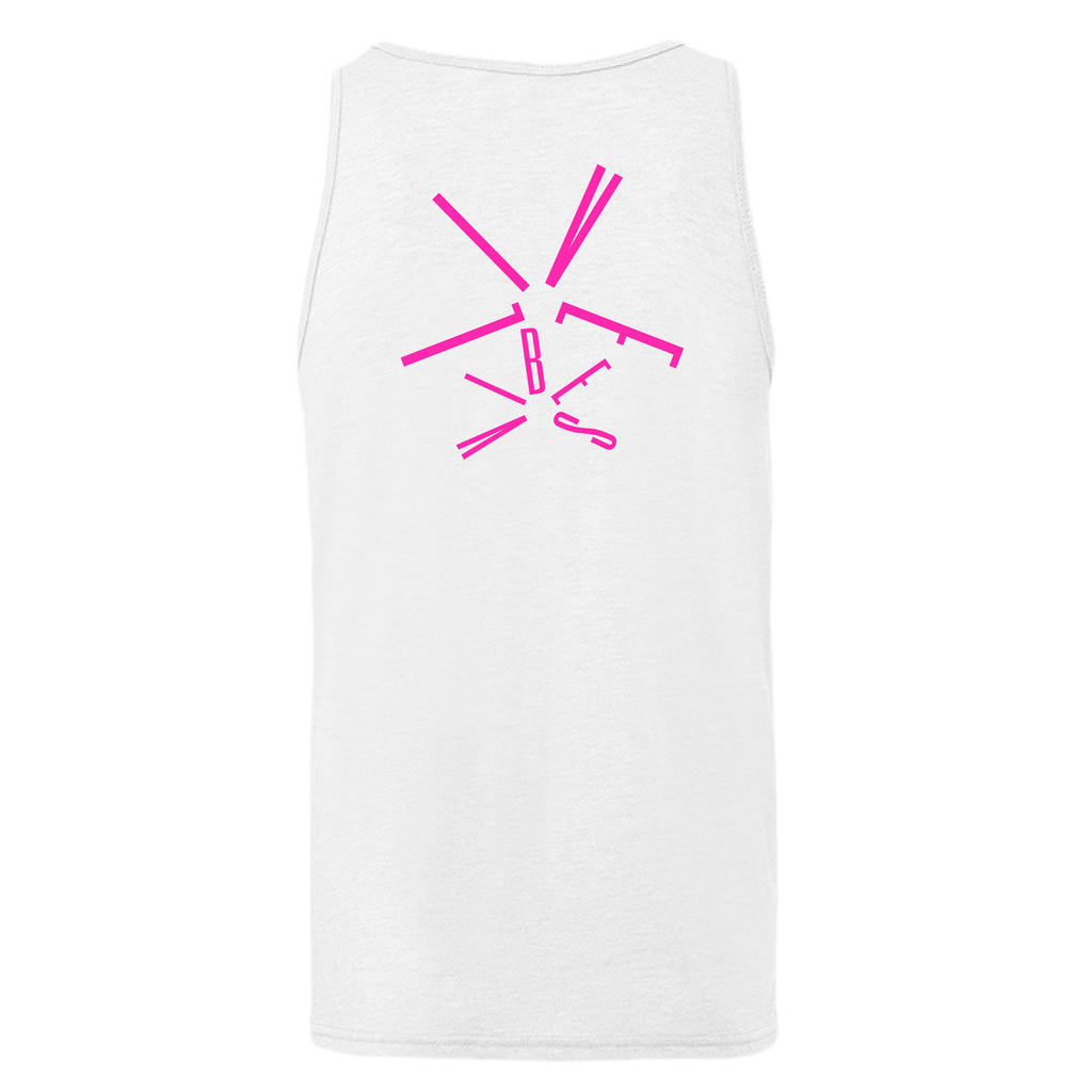 WHITE FLECK TRIBLD - BACK