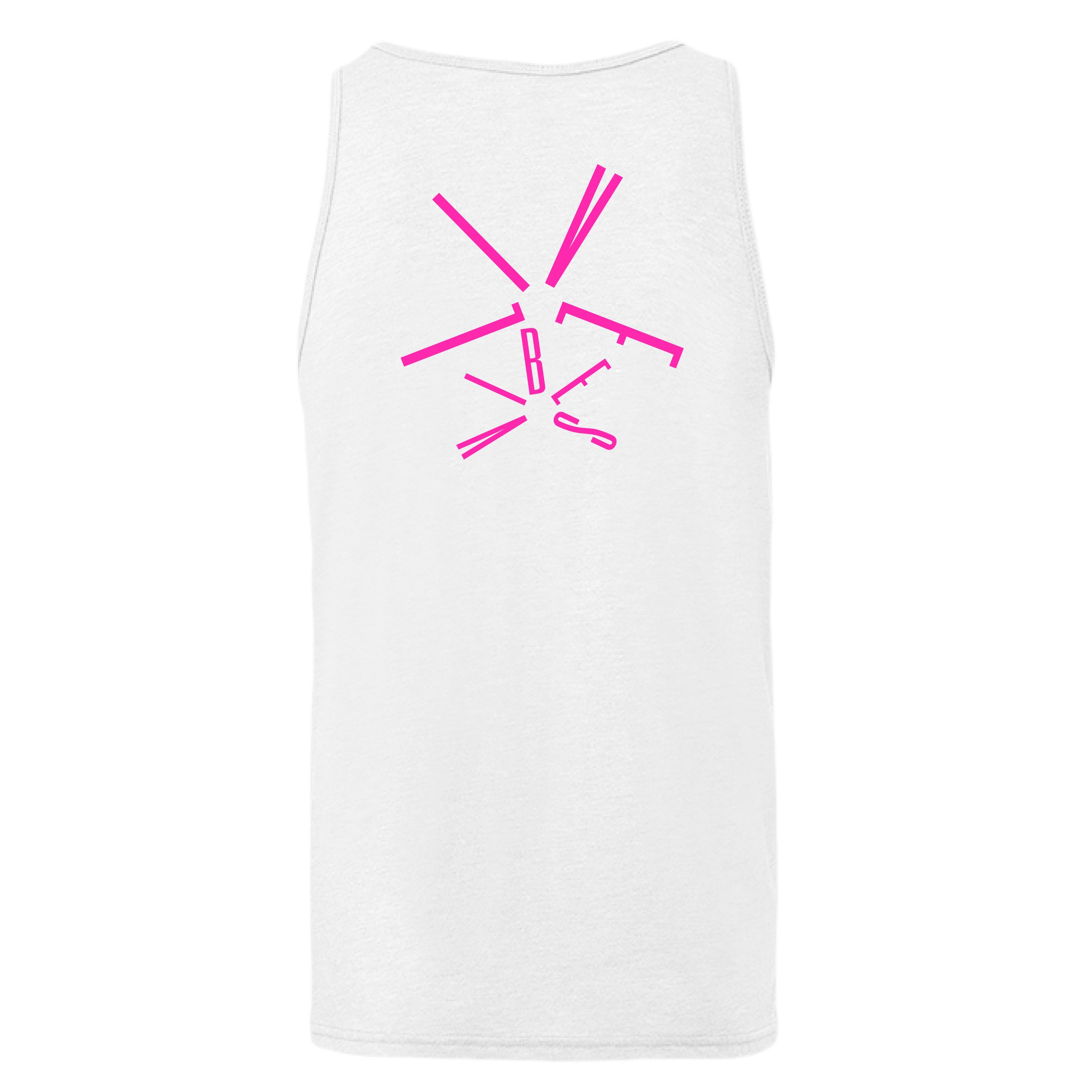 WHITE FLECK TRIBLD - BACK