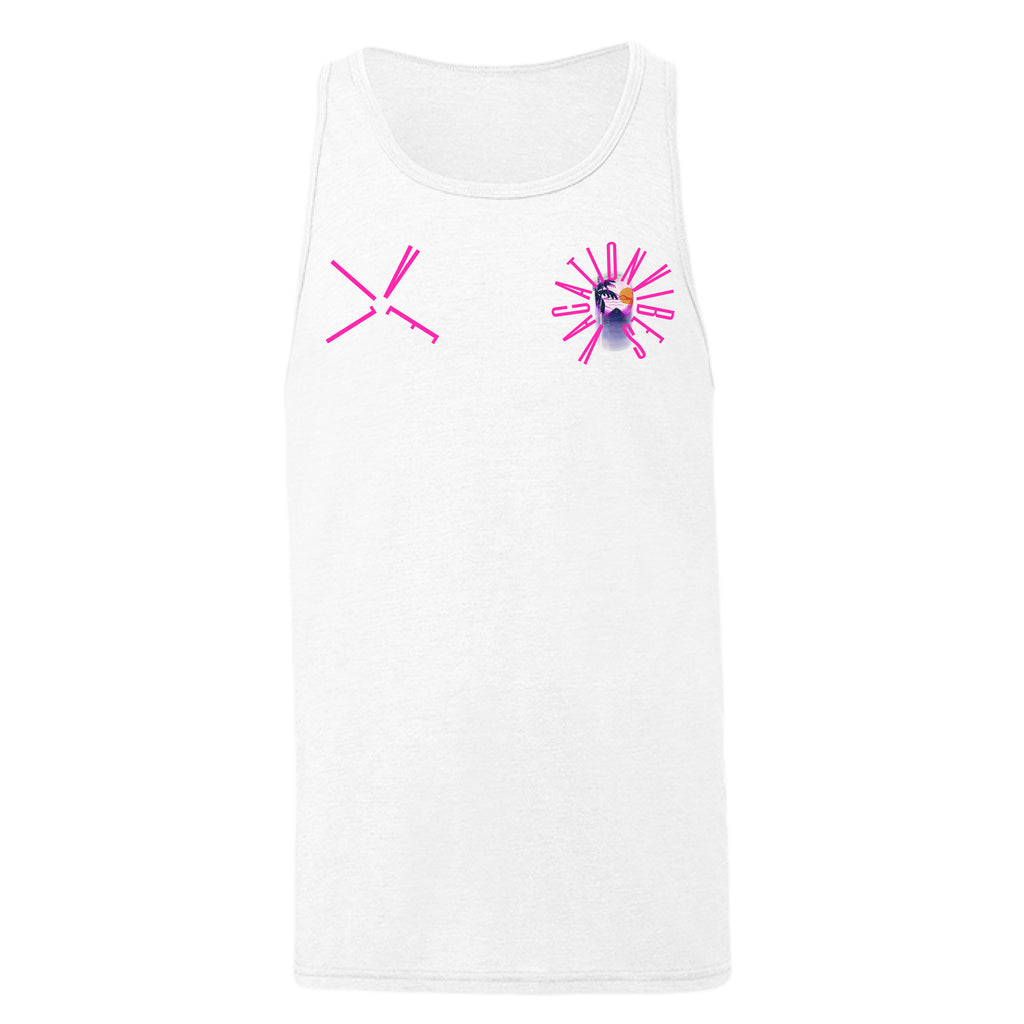 WHITE FLECK TRIBLD - FRONT