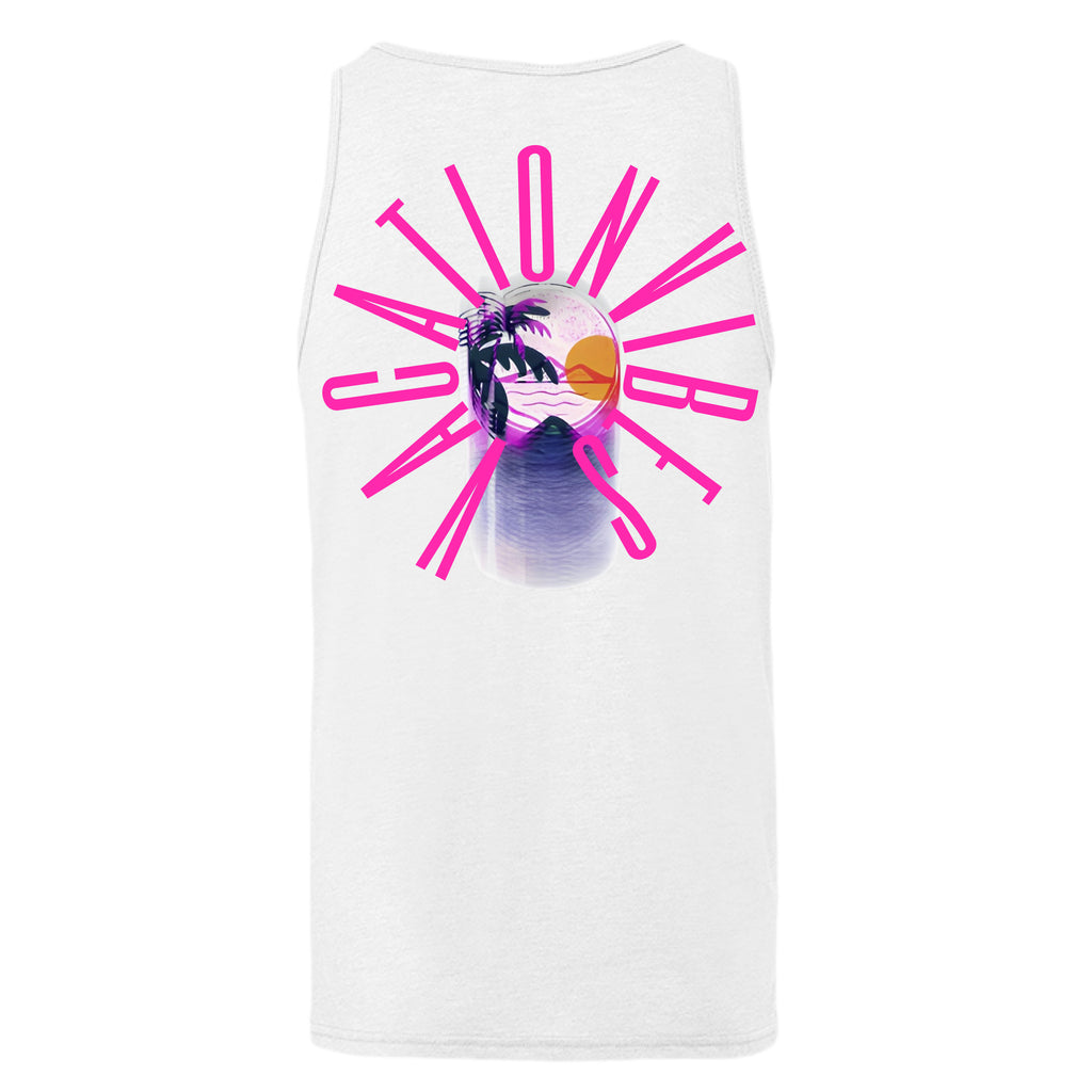 WHITE FLECK TRIBLD - BACK