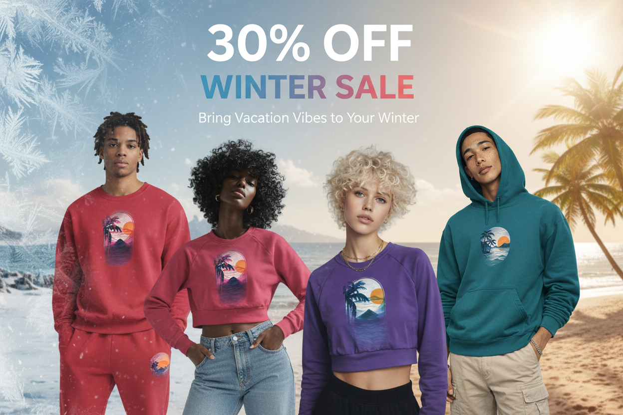 Winter Sale Banner 30% OFF